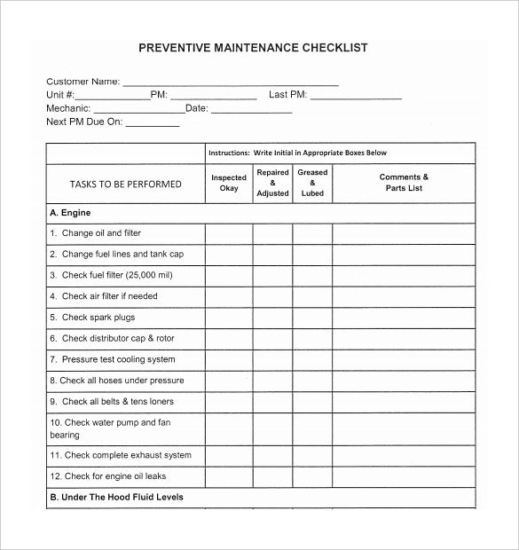 checklist perkahwinan template